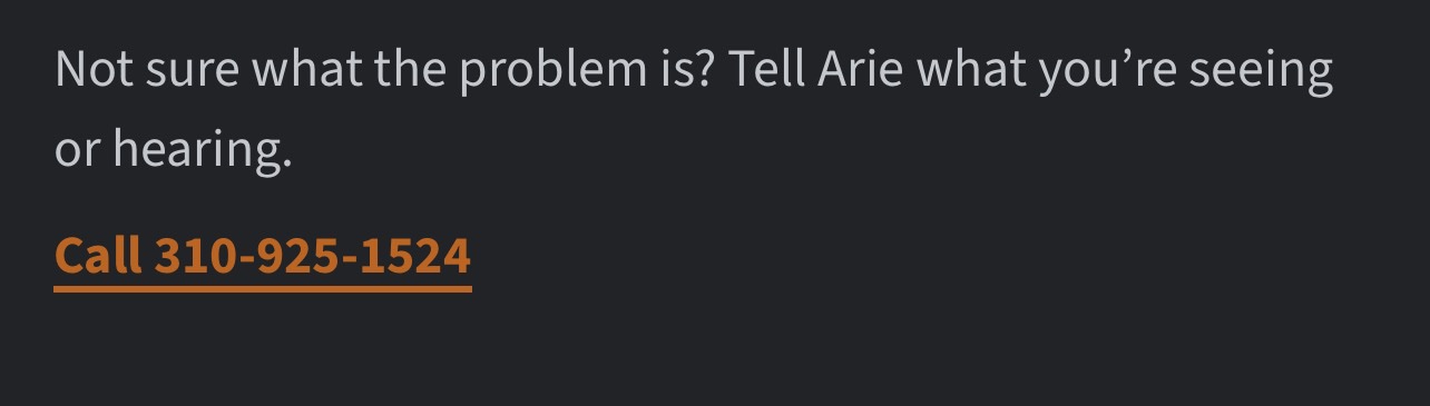 Tell Arie graphic